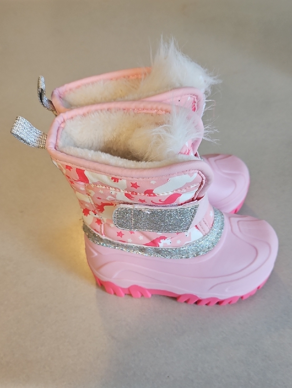 Pink Unicorn Snowboots